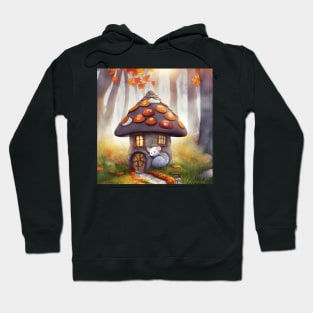 The Cute Mushroom Mouse House Hoodie